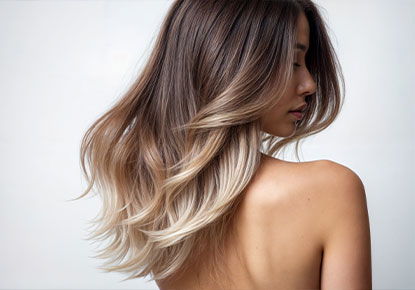 Glow Lounge Fodrászat Baja balayage hajfestés