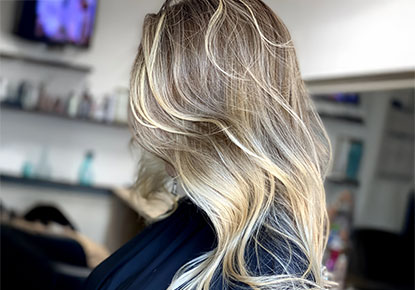 Glow Lounge Fodrászat Baja balayage hajfestés