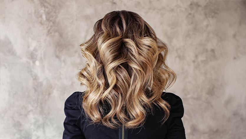 Balayage, ombre, babylights, melír, mosás és szárítás